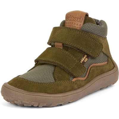 Froddo barefoot celoroční kotníkové boty s membránou olive