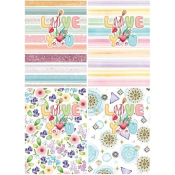 Тетрадка Bourgeois B6 64л твърди к (B6 64)