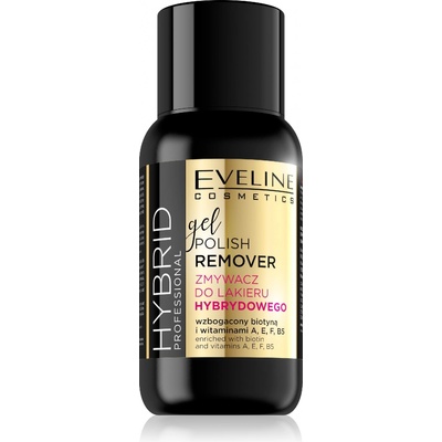 Eveline Cosmetics Hybrid odlakovač na nechty s vitamínom A a E 150 ml
