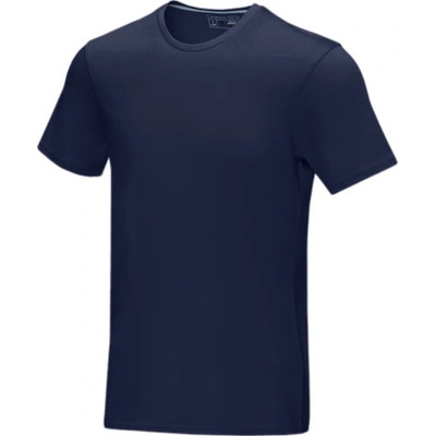Azurite pánské tričko s krátkým rukávem z organického materiálu GOTS námořnická modř