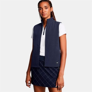 Under armour golf Потник Under armour golf Drive Pro Storm LT Ins vest - Blue (Midnight Navy / Metallic Silver)