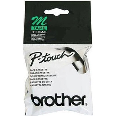 Páska Brother TM-K231, 12mm, bílá/černá, nelaminovaná, délka 8m