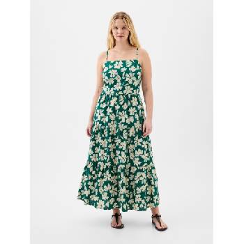 GAP Щампани макси рокли GAP GAP | Zelen | ЖЕНИ | XXS