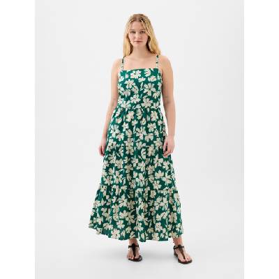 GAP Щампани макси рокли GAP GAP | Zelen | ЖЕНИ | XXS