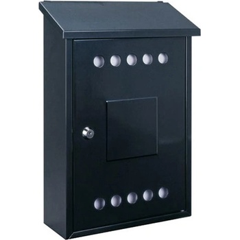Rottner Rottner bibione - Пощенска метална кутия. С размери: 390х270х115(ВхШхД). Цвят: черен (bibione)