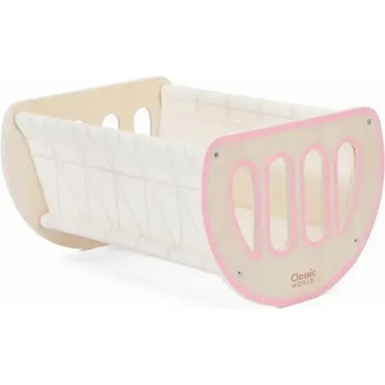 Image 1 of Classic World Дървено легло - люлка 2 в 1 за кукли - Classic World