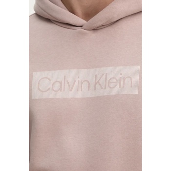 Calvin Klein Суичър Calvin Klein в розово с качулка с принт K10K113552 (K10K113552)