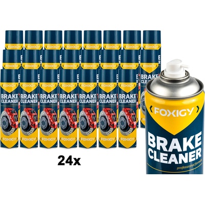 Foxigy Обезмаслител за спирачки 24бр x 600мл Foxigy
