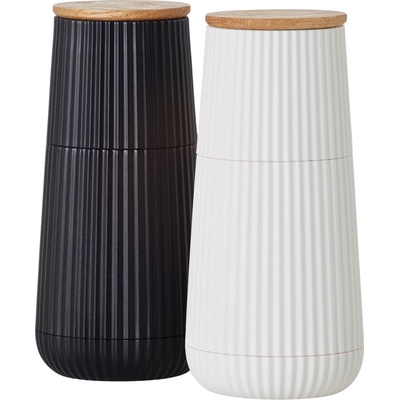 AdHoc Мелнички за сол и пипер Scape черни и бели 2 бр (AH-MP150)