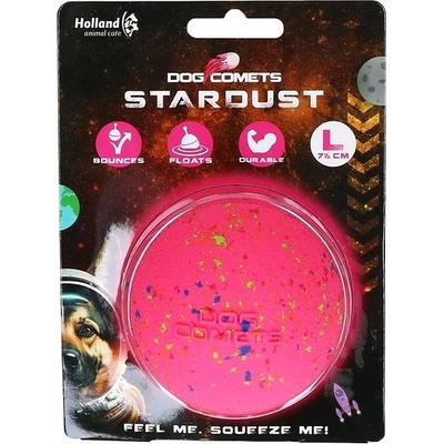 Dog Comets Stardust plovoucí míč růžový 7,5 cm