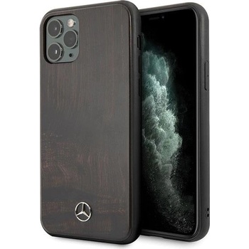 Mercedes-Benz Кейс Mercedes Wood Line Rosewood за Apple iPhone 11 Pro Max, Кафяв (10019774)