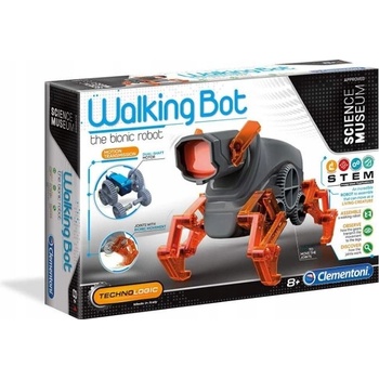 Clementoni 50059 Sada stavební Walking Bot chodící robot