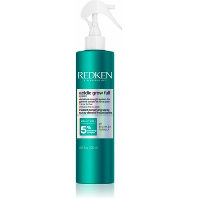 Redken Acidic Grow Full System Instant Densifying Spray objemový sprej pre dokonalý vzhľad vlasov 190 ml