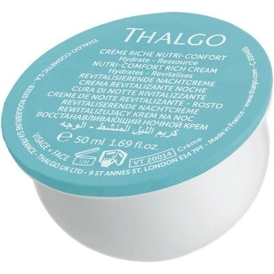 THALGO Cold Cream Marine Nutri-Comfort bohatý výživný krém náhradní náplň 50 ml