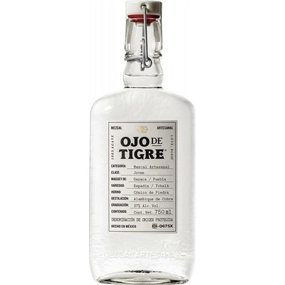 Ojo de Tigre Espadin Tobala mezcal 37% 0,7 l (holá láhev) – Hledejceny.cz