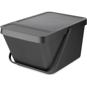 Brabantia Кош за смет за разделно събиране Brabantia Sort&Go Stackable 20L, Grey (1006310) - topmall