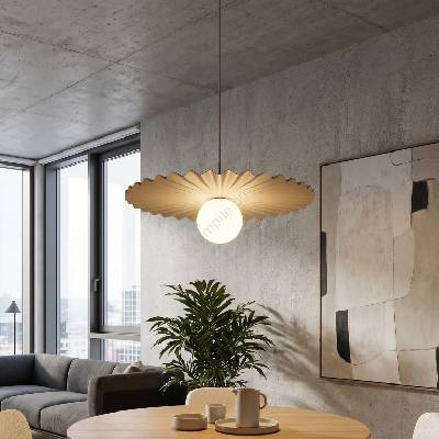 Emibig Polилей на кабел UMBRA 1xG9/8W/230V бежов (EB0369)