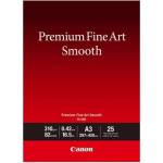 Canon Premium Fine Art Smooth 1711C013, 310 g/m2, A3, 25 бр. , матов, мастиленоструен, бял, фотохартия (1711C013)