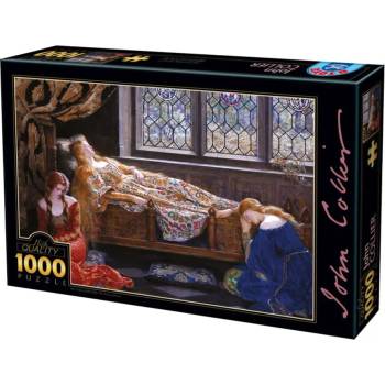 D-Toys - Puzzle Collier: Sleeping Beauty - 1 000 piese