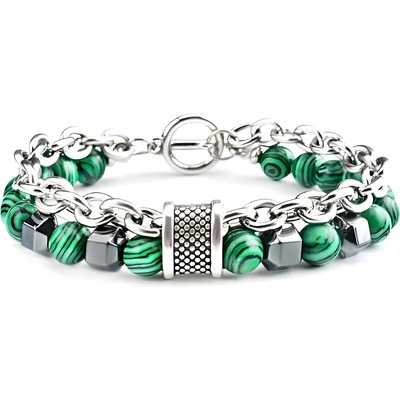 HARAHU Гривна ga-34289 - Зелена / Черна kp34289 (ga-34289)