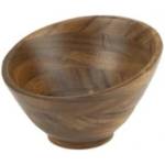 Horecano - Дървена купа скосена ф14xh10, 1см ACACIA (3041718) - 0116270 (0116270)