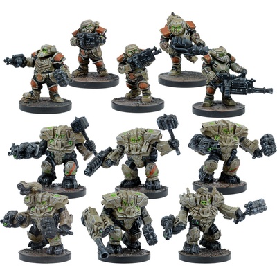 Mantic Games Deadzone Forge Father Hold Warriors Starter