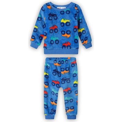 Minoti Pyžamo chlapecké fleecové Minoti Autíčka