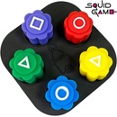 Ostatní společenské hry Gonggi Korejské kostky hra Squid game podstavec