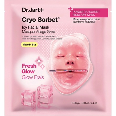 Dr. Jart+ Cryo Sorbet Icy Facial Mask hydratačná maska s chladivým účinkom 3.06 g