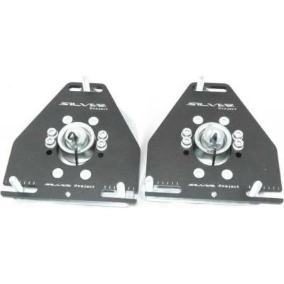 Silver Project Přední horní uložení tlumičů (Pillowball Top Mounts) Silver Project Renault Megane III včetně RS (09-16)