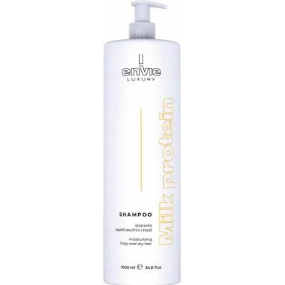 Envie luxury milk protein šampon hydratační pro suché vlasy s mléčnými proteiny 1000 ml