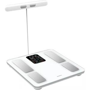 Klausberg Кантар - анализатор Klausberg KB 7857, До 180 кг, Bluetooth, Android/iOS, LCD дисплей, 14 телесни стойности, Бял (9999KB7857) - technomall
