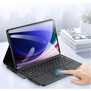 Dux Ducis Samsung Tab S10 FE Plus LTE DUX DUCIS TK Bluetooth клавиатура + държач за тъчпад, държач за писалка, ЧЕРЕН GP-171894 (GP-171894)