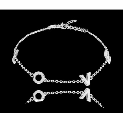 Minet stříbrný LOVE JMAN0213SB16