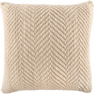 Tiseco Home Studio Декоративна възглавница от шенил 45x45 cm Renee - Tiseco Home Studio (3614IVORY)