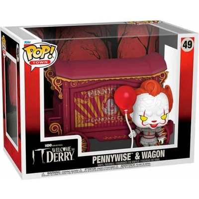 Funko Pop! 49 IT Welcome To Derry Pennywise & Wagon