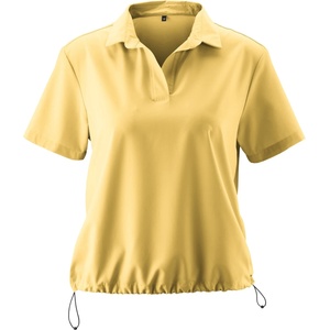 Gonso Дамска фланелка с къс ръкав за колоездене Gonso Women's Adventure Blouse Cycling jersey - Yellow Finch - размер 42 (EU) (156-2895-0315)