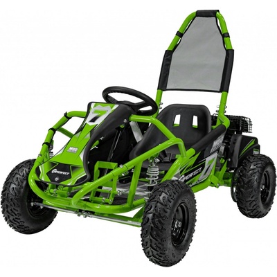 mamido Dětská benzínová motokára MUD MONSTER zelená – Zboží Mobilmania