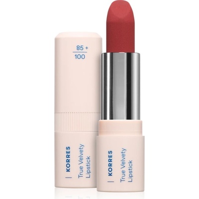 KORRES True Velvety Lipstick Кремообразно червило със сатенено покритие цвят Terra Red 3 гр
