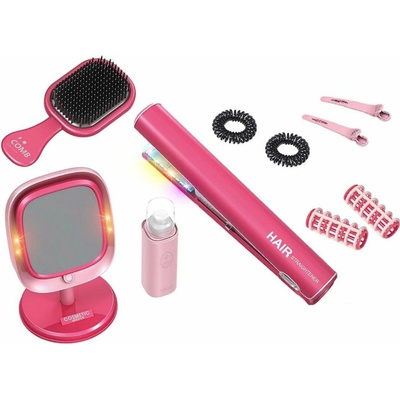 Alltoys Vlasové studio vlasová žehlička + zrcadlo