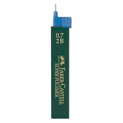Faber-Castell náhradní tuhy do mikrotužky Super Polymer 0,7mm 2B, 12 ks