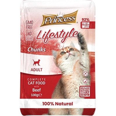 Princess lifestyle chunks hovězí 100 g