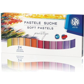 Astra Астра Престиж сухи пастели с кръгла форма 24 цвята (as323117002)