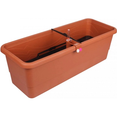PLASTKON Samozavlažovací truhlík GARDENIE SMART 60x22,5x19,5 cm terakota