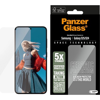Panzer Стъклен протектор PanzerGlass - Ceramic UWF, Galaxy S25 (5715685017445)