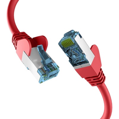 EFB-Elektronik RJ45 PATCHKABEL mit CAT7 ROHKABEL ROT 10m (EC020200171) (EC020200171)