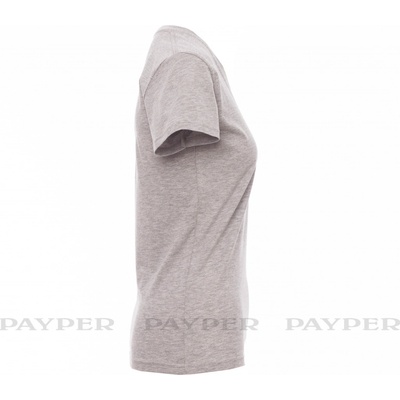 Payper V NECK LADY light smoke sivá