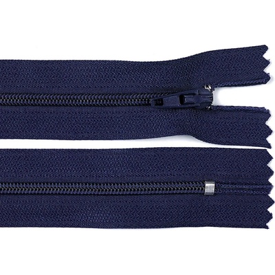Prima-obchod Spirálový zip No 3 délka 18 cm pinlock, barva 330 modrá tmavá