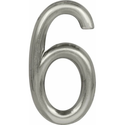 MP MPK - DOMOVÁ ČÍSLICA "6"- 75 mm - nalepovacia Výška: 75 mm