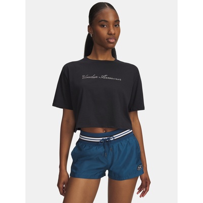 Under Armour Дамска тениска Under Armour UA W WM CROP SS Under Armour | Cheren | ЖЕНИ | L